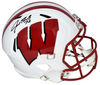 JOE THOMAS AUTOGRAPHED WISCONSIN BADGERS FULL SIZE SPEED HELMET JSA