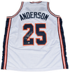 NICK ANDERSON AUTOGRAPHED ILLINOIS ILLINI #25 BASKETBALL JERSEY BECKETT