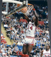 HAKEEM OLAJUWON AUTOGRAPHED SIGNED HOUSTON COUGARS 16x20 PHOTO JSA