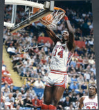 HAKEEM OLAJUWON AUTOGRAPHED SIGNED HOUSTON COUGARS 16x20 PHOTO JSA