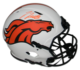 JERRY JEUDY AUTOGRAPHED DENVER BRONCOS LUNAR AUTHENTIC SPEED HELMET BECKETT