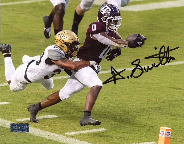 AINIAS SMITH SIGNED TEXAS A&M AGGIES 8x10 PHOTO COA