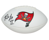 RONALD JONES II AUTOGRAPHED SIGNED TAMPA BAY BUCS BUCCANEERS LOGO FOOTBALL JSA