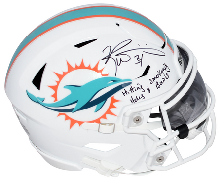 JOHN ELWAY AUTOGRAPHED DENVER BRONCOS SPEEDFLEX MIDI HELMET BECKETT