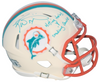 RICKY WILLIAMS SIGNED MIAMI DOLPHINS RETRO SPEED MINI HELMET W/ SMOKING BOWLS