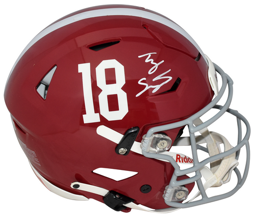 TY SIMPSON SIGNED ALABAMA CRIMSON TIDE AUTHENTIC SPEEDFLEX HELMET BECKETT