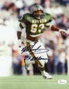 MIKE SINGLETARY AUTOGRAPHED BAYLOR BEARS 8x10 PHOTO JSA W/ 2X ALL-AMERICAN