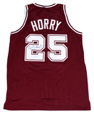 ROBERT HORRY AUTOGRAPHED ALABAMA CRIMSON TIDE #25 BASKETBALL JERSEY UDA