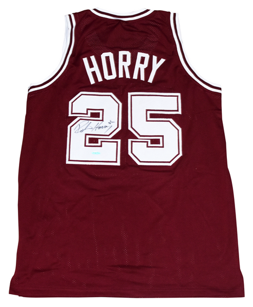 ROBERT HORRY AUTOGRAPHED ALABAMA CRIMSON TIDE #25 BASKETBALL JERSEY UDA