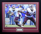REGGIE McNEAL AUTOGRAPHED TEXAS A&M AGGIES 16x20 FRAMED PHOTO COA