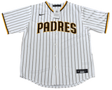 JACKSON MERRILL SIGNED SAN DIEGO PADRES #3 WHITE NIKE JERSEY MLB AUTH