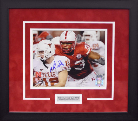LEELAND McELROY SIGNED TEXAS A&M AGGIES 16x20 FRAMED PHOTO COA
