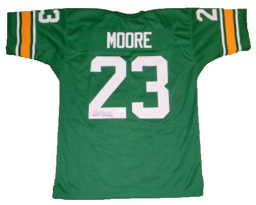 AHMAD RASHAD BOBBY MOORE AUTOGRAPHED SIGNED OREGON DUCKS #23 THROWBACK JERSEY