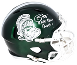 ANDRE RISON SIGNED MICHIGAN STATE SPARTANS FULL SIZE HELMET W/ ROSE BOWL CHAMPS