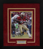 DEVONTA FREEMAN AUTOGRAPHED FLORIDA STATE SEMINOLES 8x10 FRAMED PHOTO COA