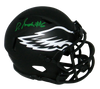 DEVONTA SMITH AUTOGRAPHED PHILADELPHIA EAGLES ECLIPSE SPEED MINI HELMET BECKETT