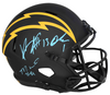 KEENAN ALLEN MIKE WILLIAMS QUENTIN JOHNSTON SIGNED CHARGERS F/S ECLIPSE HELMET
