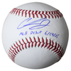 CHASE BURNS SIGNED CINCINNATI REDS RAWLINGS OFFICIAL BASEBALL W/ MLB DEBUT