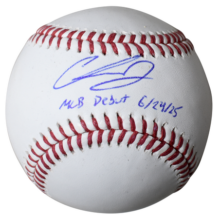 COREY SEAGER SIGNED DODGERS RANGERS OFFICIAL RAWLINGS MLB BASEBALL FANATICS