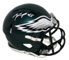 JALEN REAGOR AUTOGRAPHED SIGNED PHILADELPHIA EAGLES SPEED MINI HELMET BECKETT