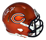 KHALIL HERBERT AUTOGRAPHED CHICAGO BEARS FLASH SPEED MINI HELMET BECKETT