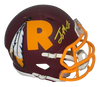 TERRY McLAURIN SIGNED WASHINGTON REDSKINS AMP SPEED MINI HELMET BECKETT