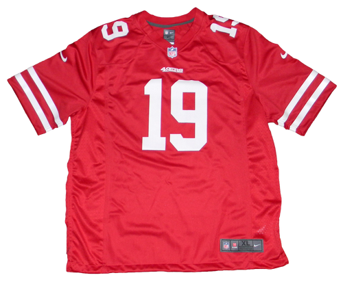 DEEBO SAMUEL SIGNED AUTOGRAPHED SAN FRANCISCO 49ERS #19 NIKE GAME JERSEY BECKETT