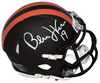 BERNIE KOSAR AUTOGRAPHED CLEVELAND BROWNS 2025 ALT SPEED MINI HELMET BECKETT