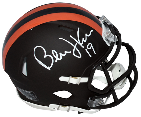 JA'MARR CHASE SIGNED CINCINNATI BENGALS RAVE SPEED MINI HELMET BECKETT