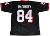 LADD McCONKEY AUTOGRAPHED GEORGIA BULLDOGS #84 BLACK JERSEY BECKETT