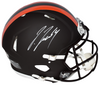 JERRY JEUDY SIGNED CLEVELAND BROWNS 2025 ALT AUTHENTIC SPEED HELMET BECKETT