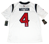 DESHAUN WATSON AUTOGRAPHED HOUSTON TEXANS #4 WHITE NIKE LIMITED JERSEY BECKETT