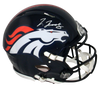 JERRY JEUDY AUTOGRAPHED DENVER BRONCOS FULL SIZE AUTHENTIC SPEED HELMET BECKETT