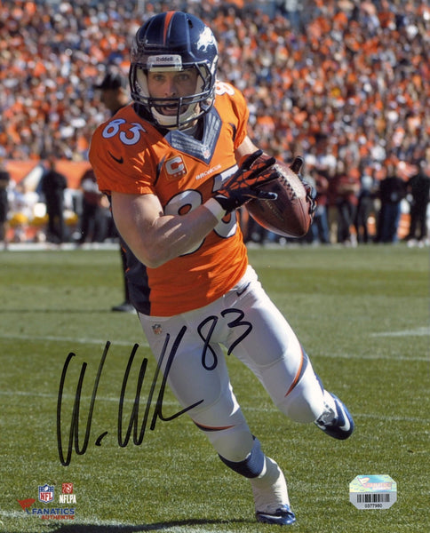WES WELKER AUTOGRAPHED DENVER BRONCOS 8x10 PHOTO FANATICS