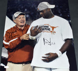 VINCE YOUNG & MACK BROWN SIGNED TEXAS LONGHORNS 16x20 PHOTO JSA