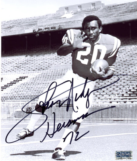 BRIAN ROBINSON JR AUTOGRAPHED WASHINGTON COMMANDERS 8x10 PHOTO BECKETT