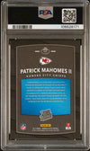 PATRICK MAHOMES SIGNED 2017 PANINI DONRUSS OPTIC RATED ROOKIE RC PSA 9 AUTO 10
