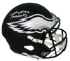 JALEN REAGOR SIGNED PHILADELPHIA EAGLES BLACK FULL SIZE SPEED HELMET BECKETT