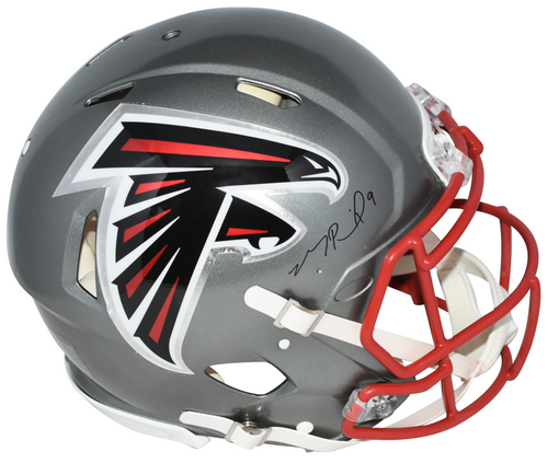 MICHAEL PENIX JR SIGNED ATLANTA FALCONS FLASH AUTHENTIC SPEED HELMET BECKETT