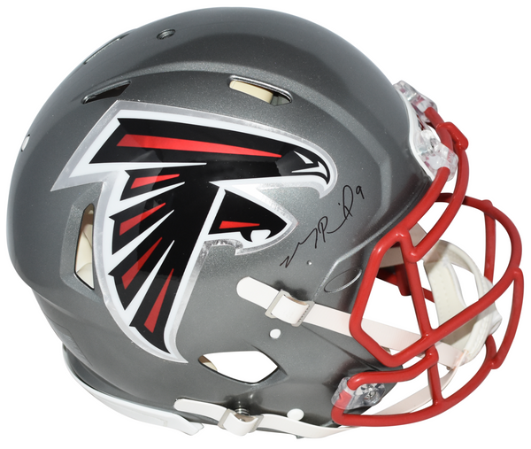 MICHAEL PENIX JR SIGNED ATLANTA FALCONS FLASH AUTHENTIC SPEED HELMET BECKETT