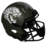 JOSH ALLEN SIGNED JACKSONVILLE JAGUARS SALUTE TO SERVICE FULL SIZE HELMET DUVAL