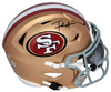FRANK GORE AUTOGRAPHED SAN FRANCISCO 49ERS SPEEDFLEX MIDI HELMET BECKETT