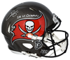 CHRIS GODWIN SIGNED TAMPA BAY BUCCANEERS AUTHENTIC SPEED HELMET W/ SB LV CHAMPS
