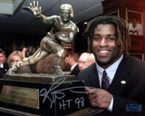 RICKY WILLIAMS AUTOGRAPHED TEXAS LONGHORNS HEISMAN TROPHY 8x10 PHOTO COA