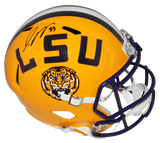 JAMAL ADAMS AUTOGRAPHED SIGNED LSU TIGERS FULL SIZE SPEED HELMET BECKETT
