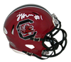 JAYCEE HORN SIGNED SOUTH CAROLINA GAMECOCKS SPEED MINI HELMET BECKETT