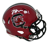 JAYCEE HORN SIGNED SOUTH CAROLINA GAMECOCKS SPEED MINI HELMET BECKETT