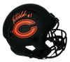 JUSTIN FIELDS AUTOGRAPHED SIGNED CHICAGO BEARS ECLIPSE FULL SIZE HELMET BECKETT
