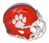ISAIAH SIMMONS AUTOGRAPHED SIGNED CLEMSON TIGERS SPEED MINI HELMET JSA