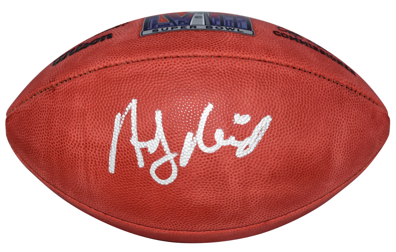 ANDY REID SIGNED KANSAS CITY CHIEFS OFFICIAL WILSON SUPER BOWL 58 LVII ...